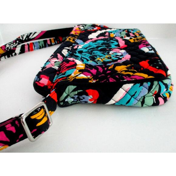 Vera Bradley Butterfly Flutter Blue Hipster Shoulder Bag Purse NWT. - Picture 5 of 11